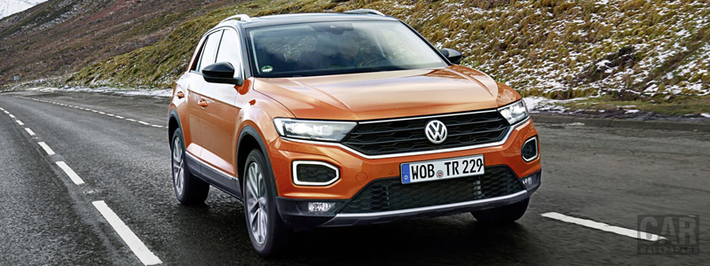 Обои автомобили Volkswagen T-Roc 4MOTION - 2019 - Car wallpapers