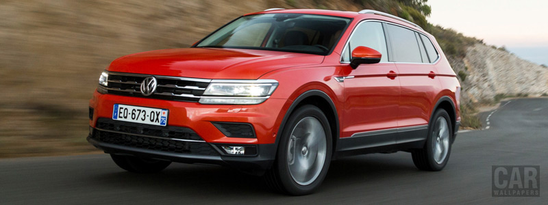 Обои автомобили Volkswagen Tiguan Allspace TSI - 2017 - Car wallpapers