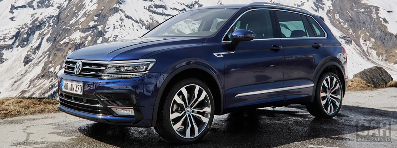 Обои автомобили Volkswagen Tiguan R-Line - 2017 - Car wallpapers