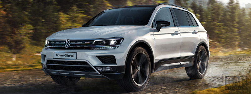 Обои автомобили Volkswagen Tiguan Offroad - 2018 - Car wallpapers