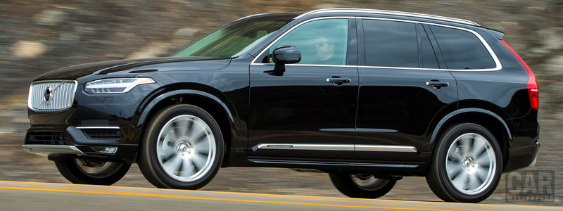 Обои автомобили Volvo XC90 T6 Inscription US-spec - 2015 - Car wallpapers