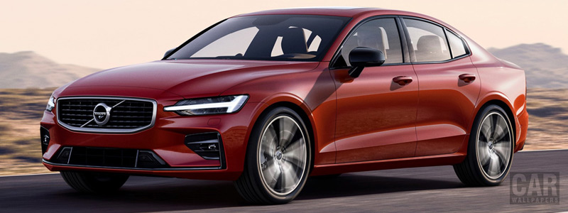 Обои автомобили Volvo S60 T6 AWD R-Design - 2018 - Car wallpapers