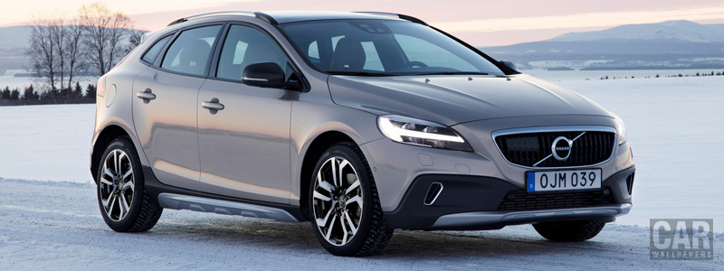 Обои автомобили Volvo V40 T5 AWD Cross Country - 2017 - Car wallpapers