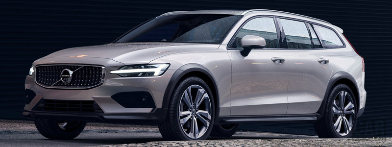Обои автомобили Volvo V60 T5 Cross Country - 2018 - Car wallpapers