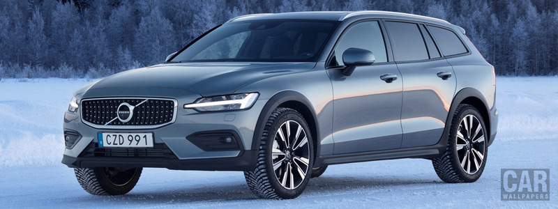 Обои автомобили Volvo V60 T5 Cross Country - 2019 - Car wallpapers