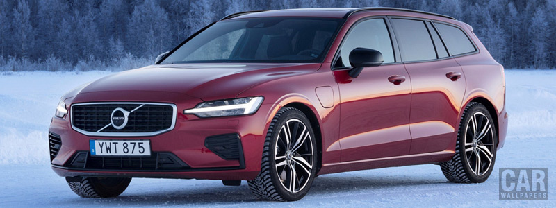 Обои автомобили Volvo V60 T8 R-Design - 2019 - Car wallpapers